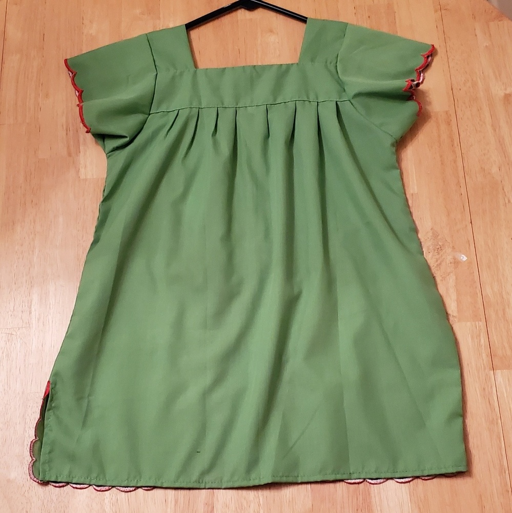 Embroidered girl dresses, dresses blusas, casual d - Picture 5 of 6